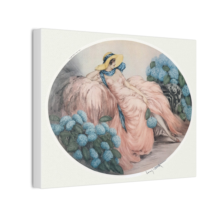 Hortense by Louis Icart | Museum-Quality Canvas Print | Art Deco Wall Art