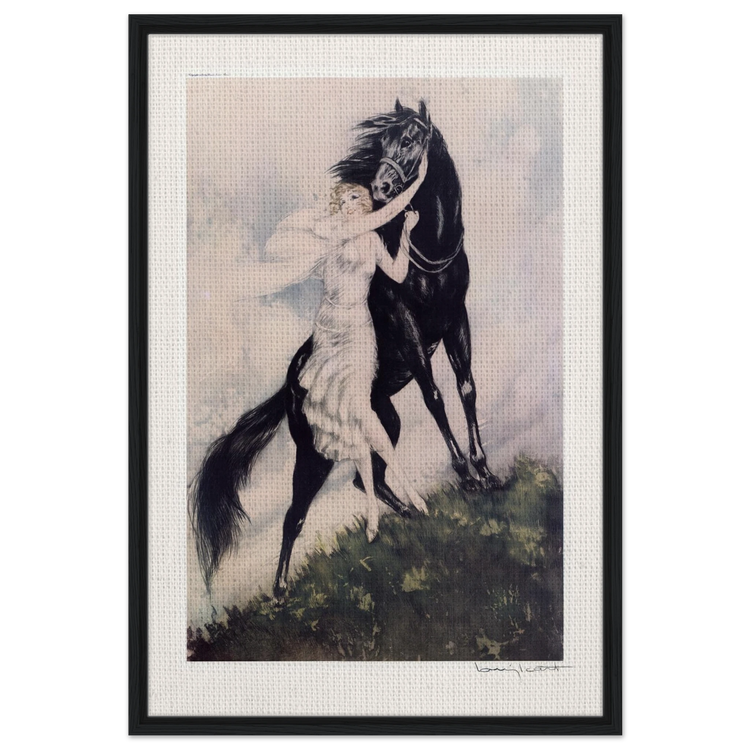 Youth by Louis Icart | Framed Canvas Print | Art Deco Wall Art
