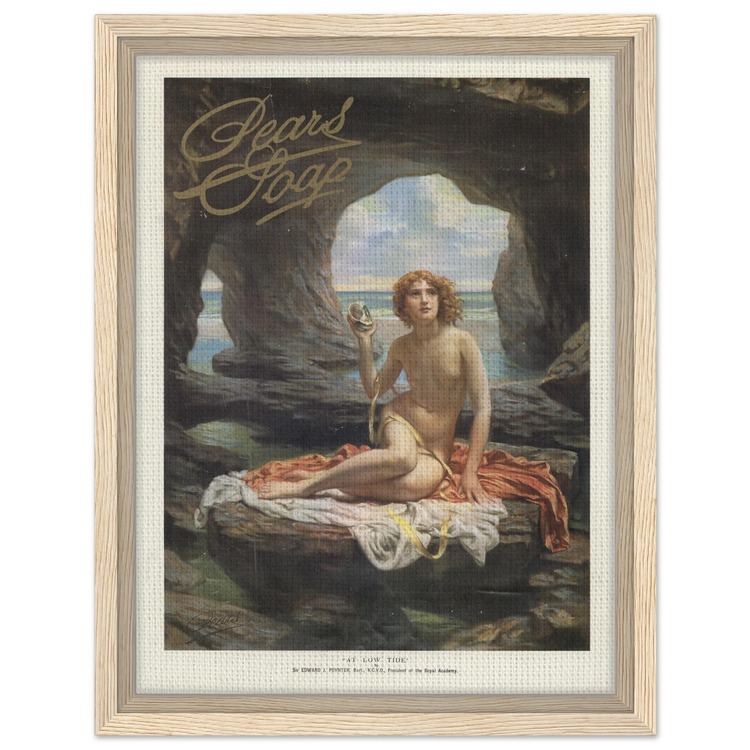 Pears Soap | Framed Canvas Print | Vintage Advertising Art