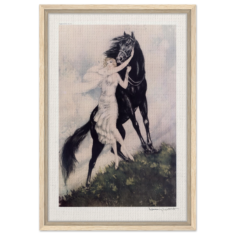 Youth by Louis Icart | Framed Canvas Print | Art Deco Wall Art
