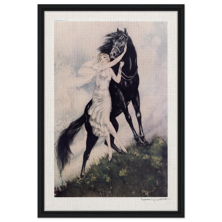 Youth by Louis Icart | Framed Canvas Print | Art Deco Wall Art
