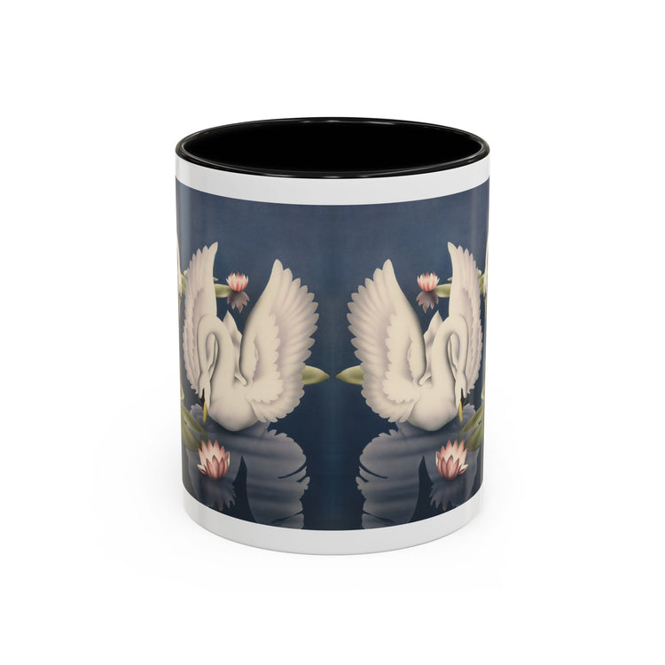 Turner Swans and Lillies Coffee Mug | Print-on-Demand Ceramic Accent Mug (11/15oz)