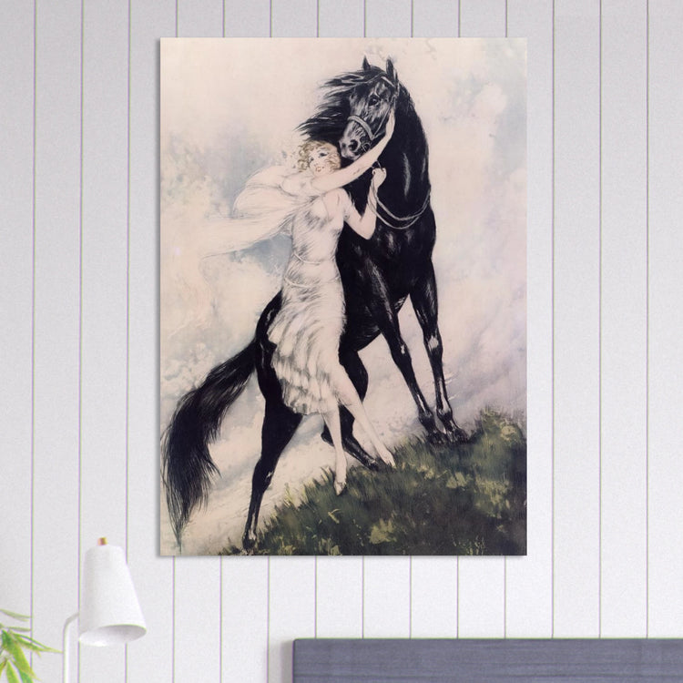 Youth by Louis Icart | Fine Art Poster | Art Deco Wall Art