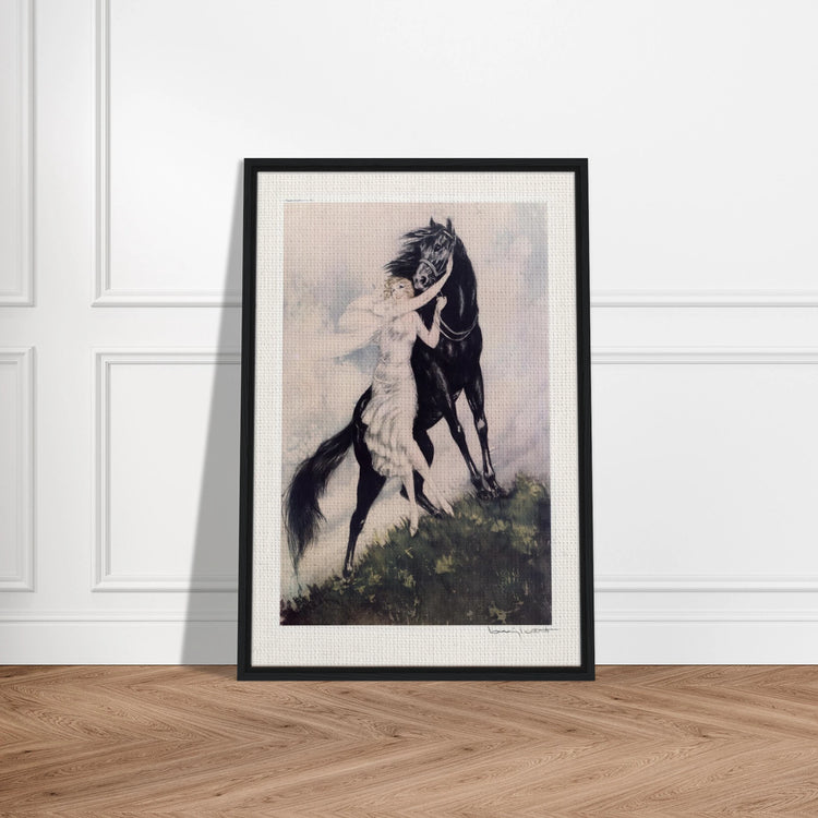Youth by Louis Icart | Framed Canvas Print | Art Deco Wall Art