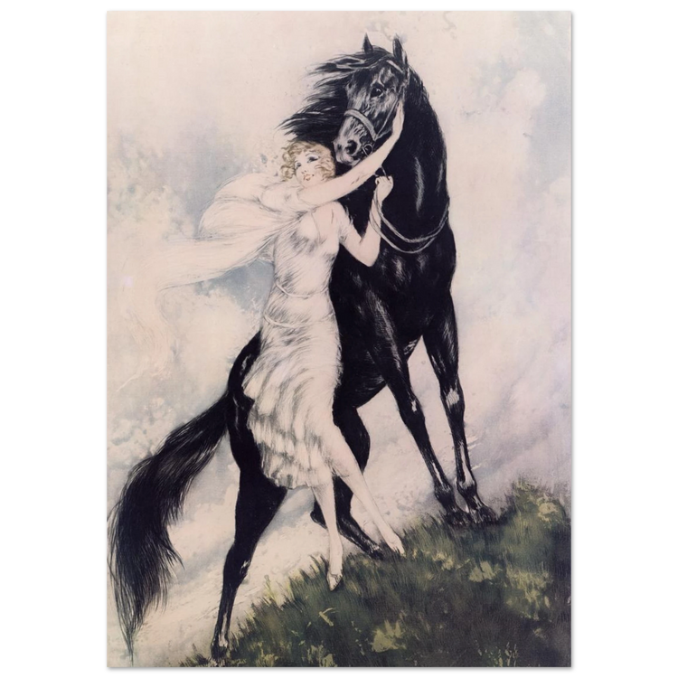 Youth by Louis Icart | Fine Art Poster | Art Deco Wall Art