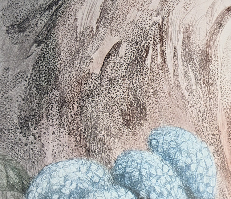 Hortense by Louis Icart | 1970s Art Deco Reproduction | Offset Lithograph | Romantic French Wall Art