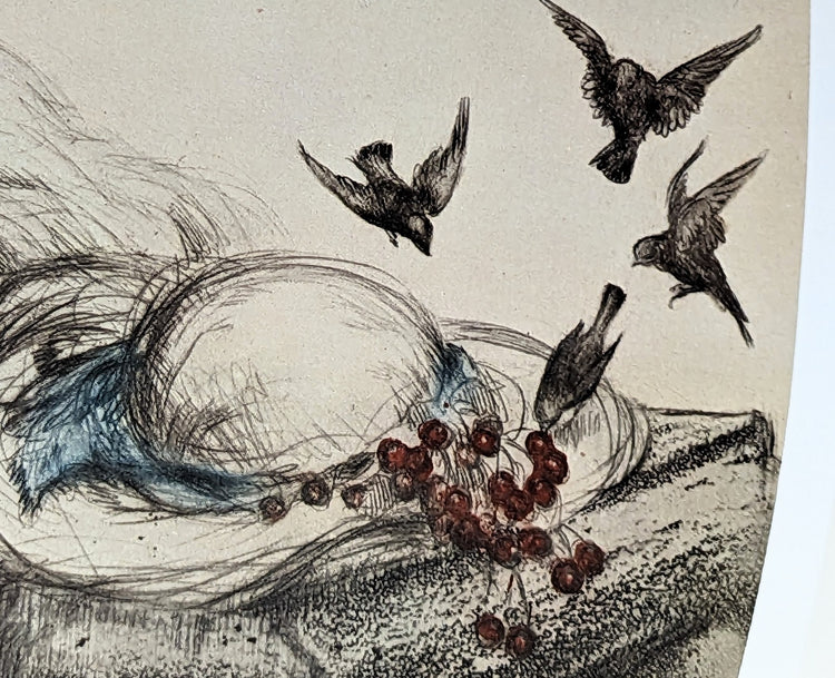 Parasol by Louis Icart | 1920s Art Deco Print | Offset Lithograph | Romantic French Interior Style