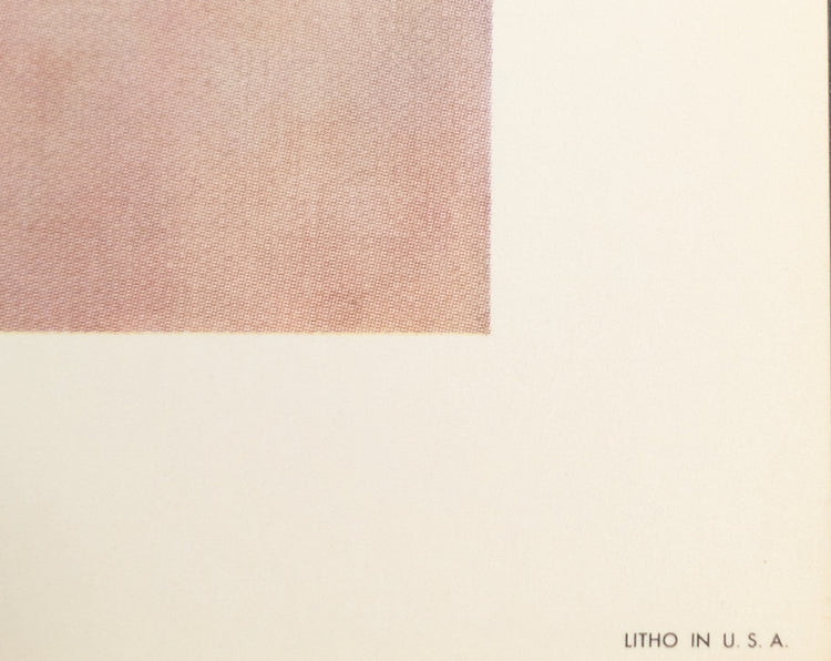 Wake-up Time by Florence Kroger | 1958 Vintage Lithograph | Kitten & Crib Nursery Art