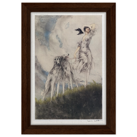 Joy of Life by Louis Icart | Framed Canvas Print | Art Deco Wall Art