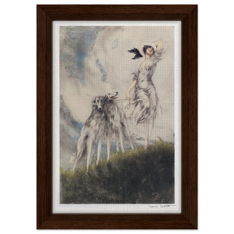 Joy of Life by Louis Icart | Framed Canvas Print | Art Deco Wall Art