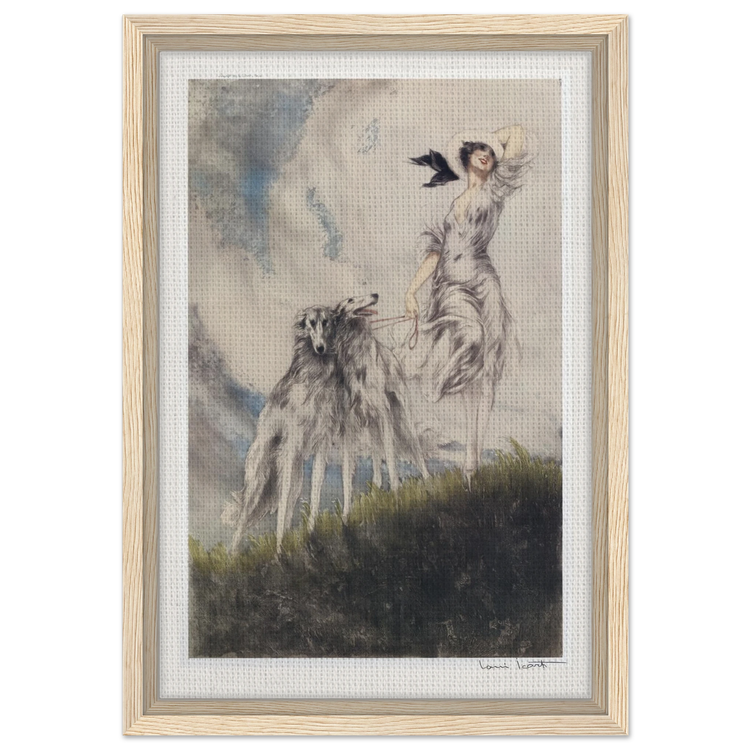 Joy of Life by Louis Icart | Framed Canvas Print | Art Deco Wall Art