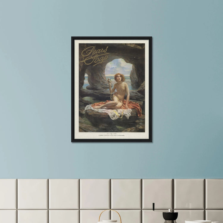 Pears Soap | Framed Canvas Print | Vintage Advertising Art