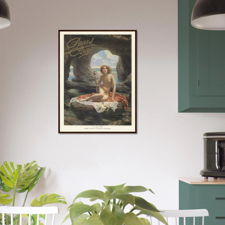Pears Soap | Wooden Framed Poster | Vintage Advertising Art