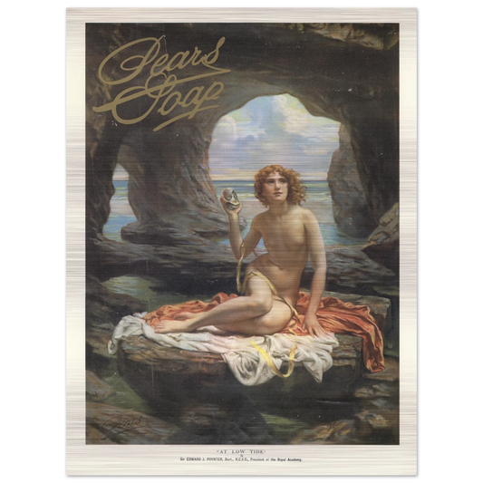 Pears Soap | Brushed Aluminum Print | Vintage Advertising Art