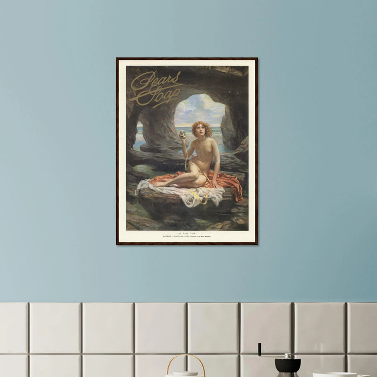 Pears Soap | Wooden Framed Poster | Vintage Advertising Art