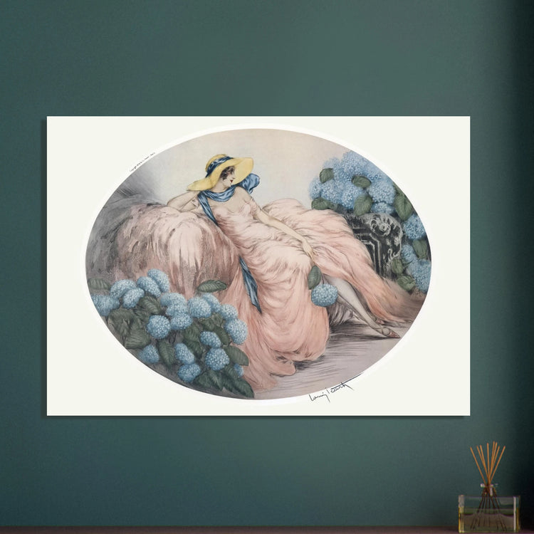 Hortense by Louis Icart | Fine Art Poster | Art Deco Wall Art