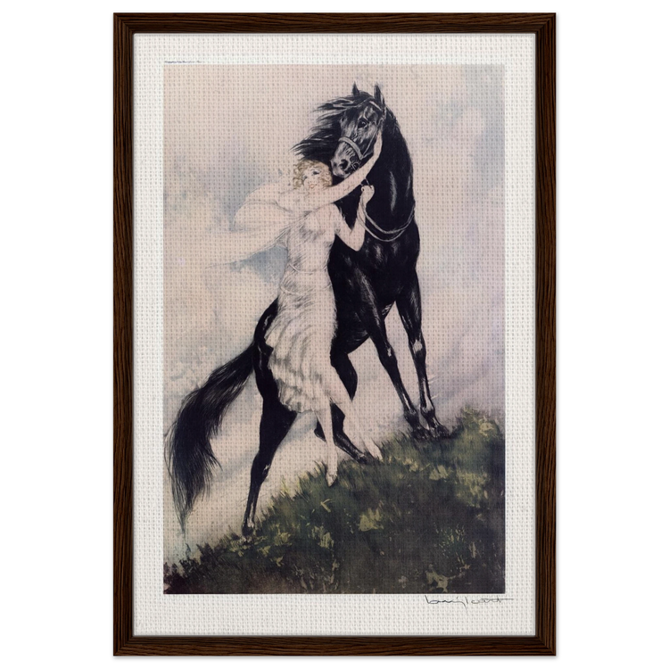 Youth by Louis Icart | Framed Canvas Print | Art Deco Wall Art