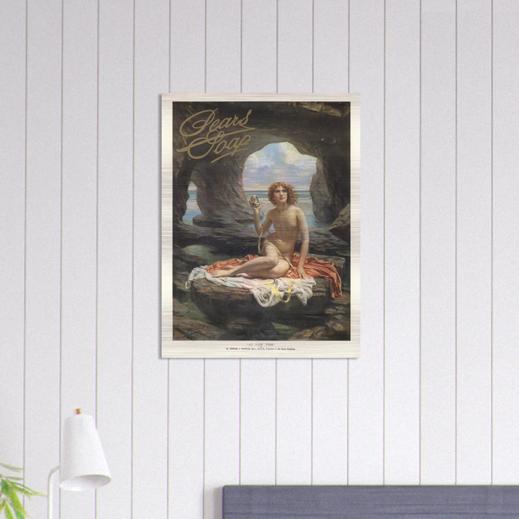 Pears Soap | Brushed Aluminum Print | Vintage Advertising Art