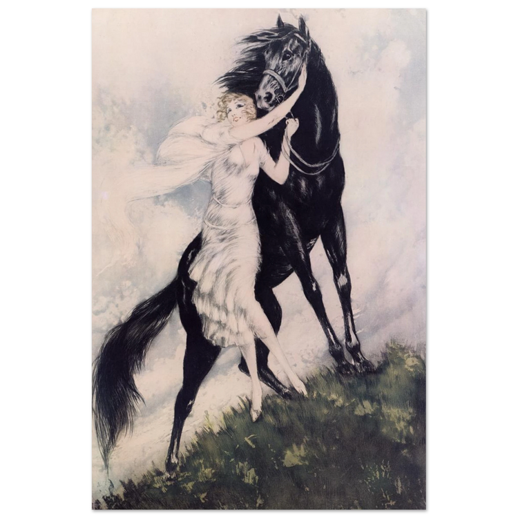 Youth by Louis Icart | Fine Art Poster | Art Deco Wall Art