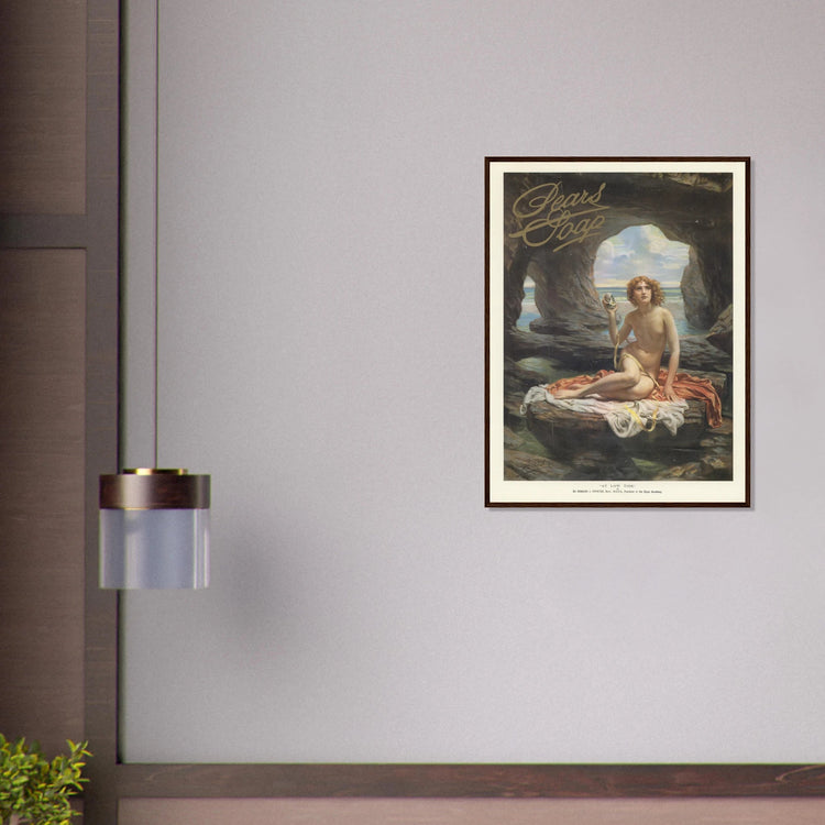 Pears Soap | Wooden Framed Poster | Vintage Advertising Art