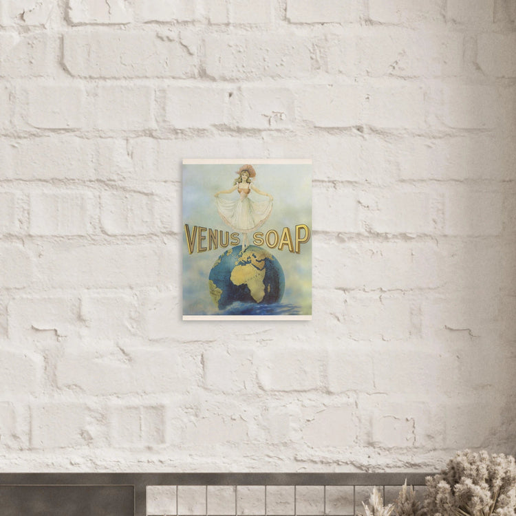 Venus Soap | Museum-Quality Matte Paper Poster | Vintage Advertising Art