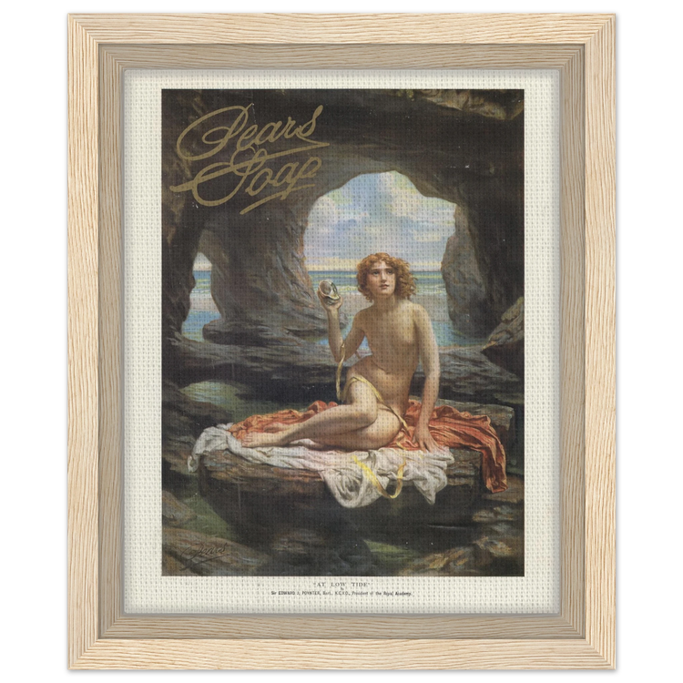 Pears Soap | Framed Canvas Print | Vintage Advertising Art