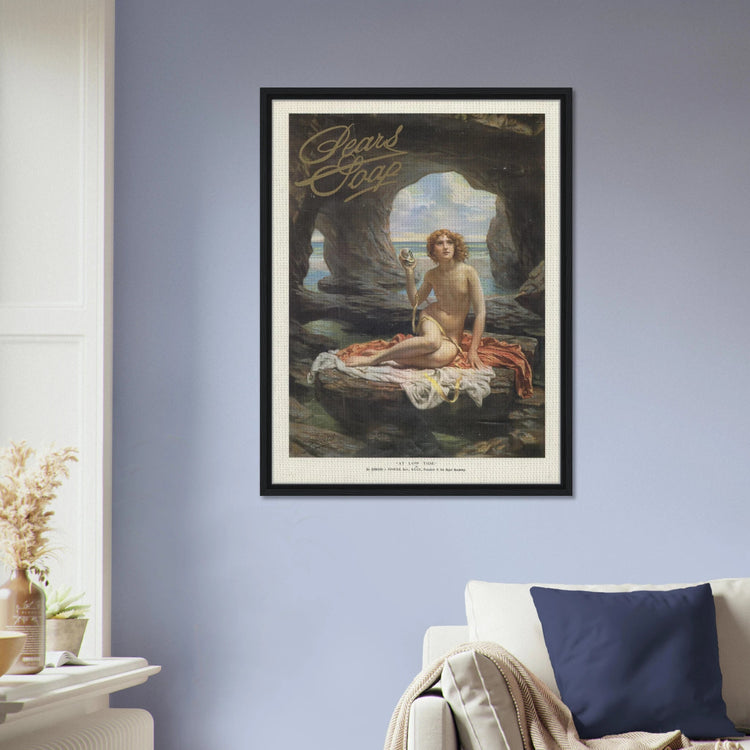 Pears Soap | Framed Canvas Print | Vintage Advertising Art