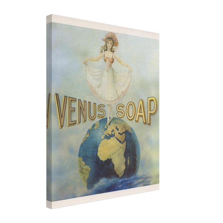 Venus Soap | Canvas Print | Vintage Advertising Art