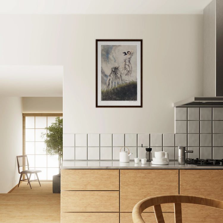 Joy of Life by Louis Icart | Framed Canvas Print | Art Deco Wall Art