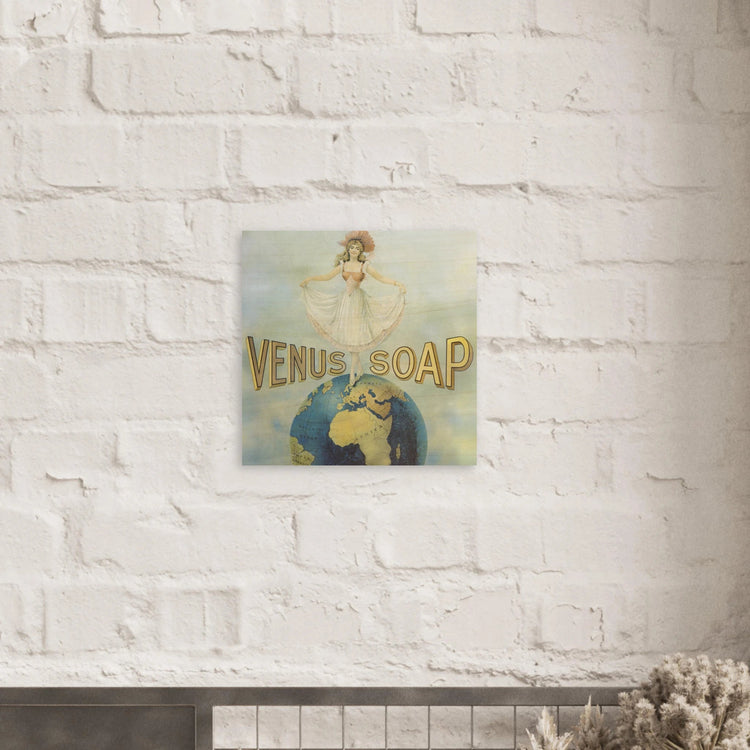Venus Soap | Wood Print | Vintage Advertising Art