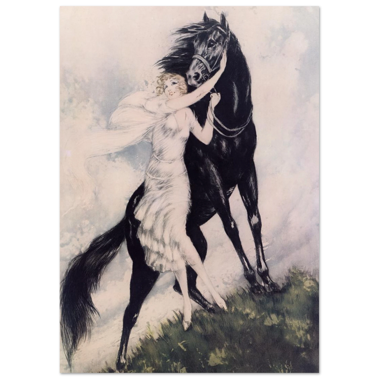 Youth by Louis Icart | Fine Art Poster | Art Deco Wall Art