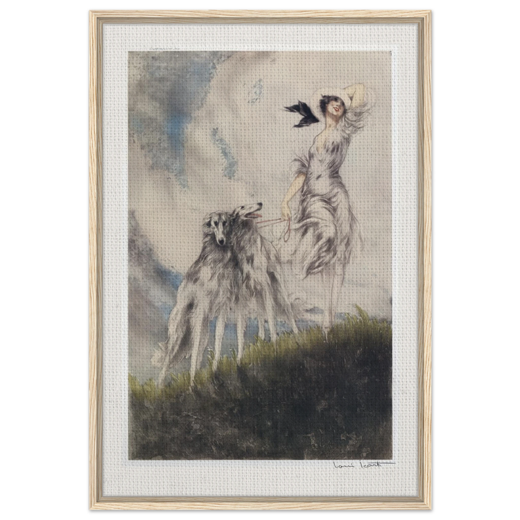 Joy of Life by Louis Icart | Framed Canvas Print | Art Deco Wall Art