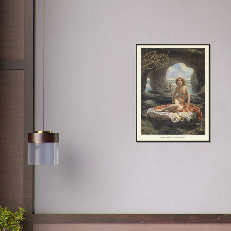 Pears Soap | Metal Framed Poster | Vintage Advertising Art