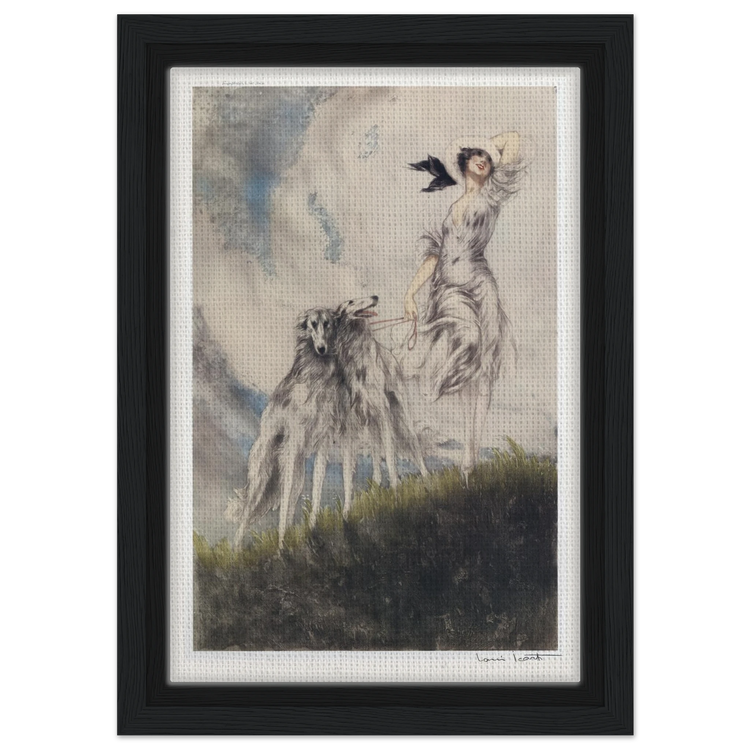 Joy of Life by Louis Icart | Framed Canvas Print | Art Deco Wall Art