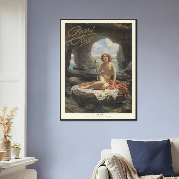 Pears Soap | Metal Framed Poster | Vintage Advertising Art