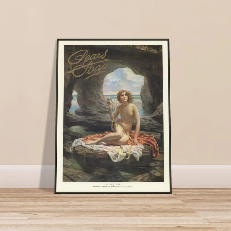 Pears Soap | Metal Framed Poster | Vintage Advertising Art