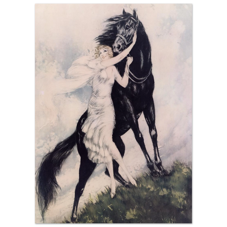 Youth by Louis Icart | Fine Art Poster | Art Deco Wall Art
