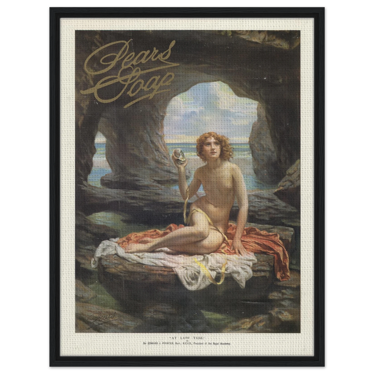 Pears Soap | Framed Canvas Print | Vintage Advertising Art