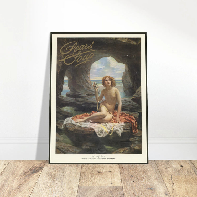 Pears Soap | Metal Framed Poster | Vintage Advertising Art