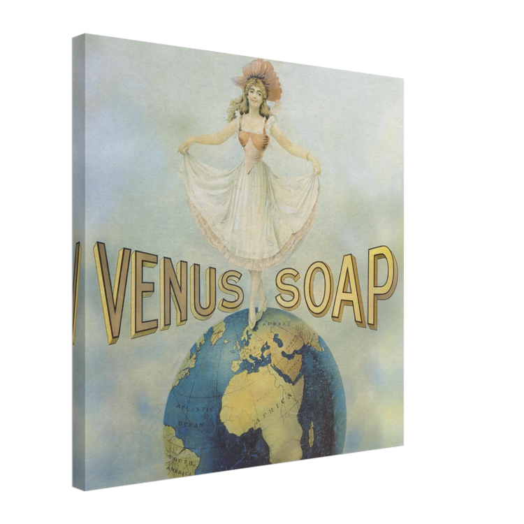 Venus Soap | Canvas Print | Vintage Advertising Art