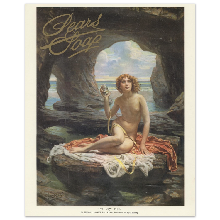 Pears Soap | Museum-Quality Matte Paper Poster | Vintage Advertising Art