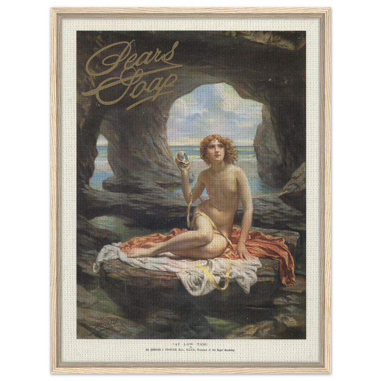 Pears Soap | Framed Canvas Print | Vintage Advertising Art