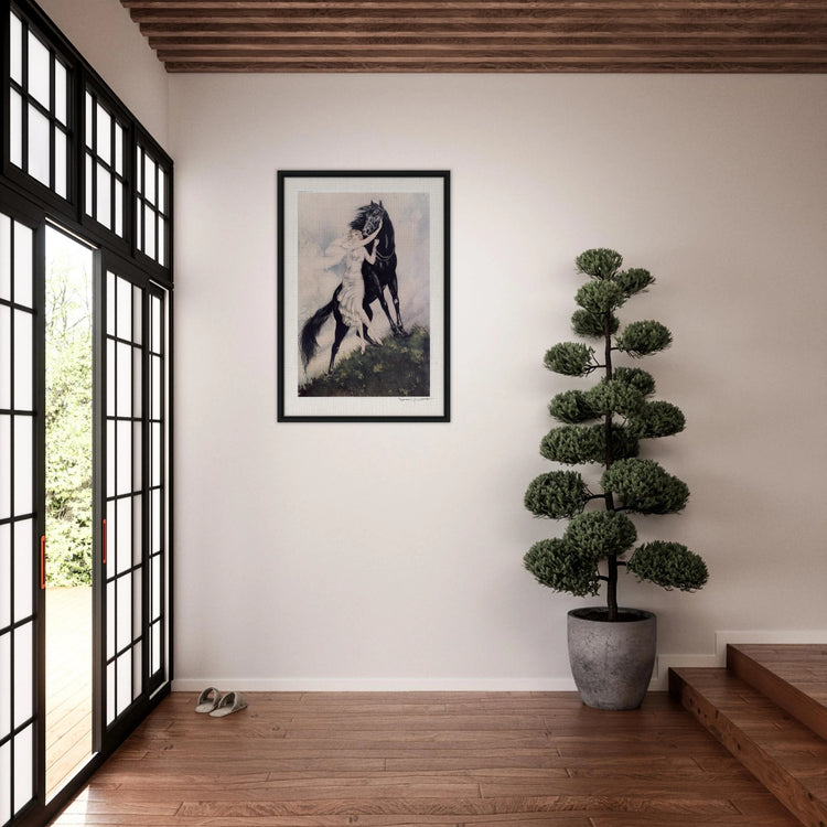 Youth by Louis Icart | Framed Canvas Print | Art Deco Wall Art