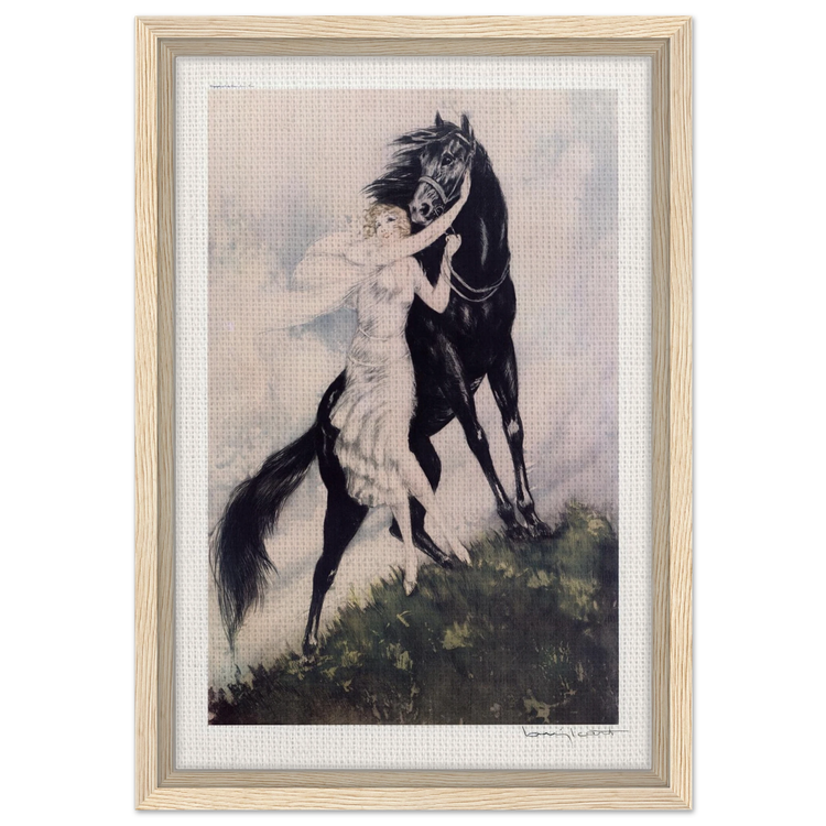 Youth by Louis Icart | Framed Canvas Print | Art Deco Wall Art