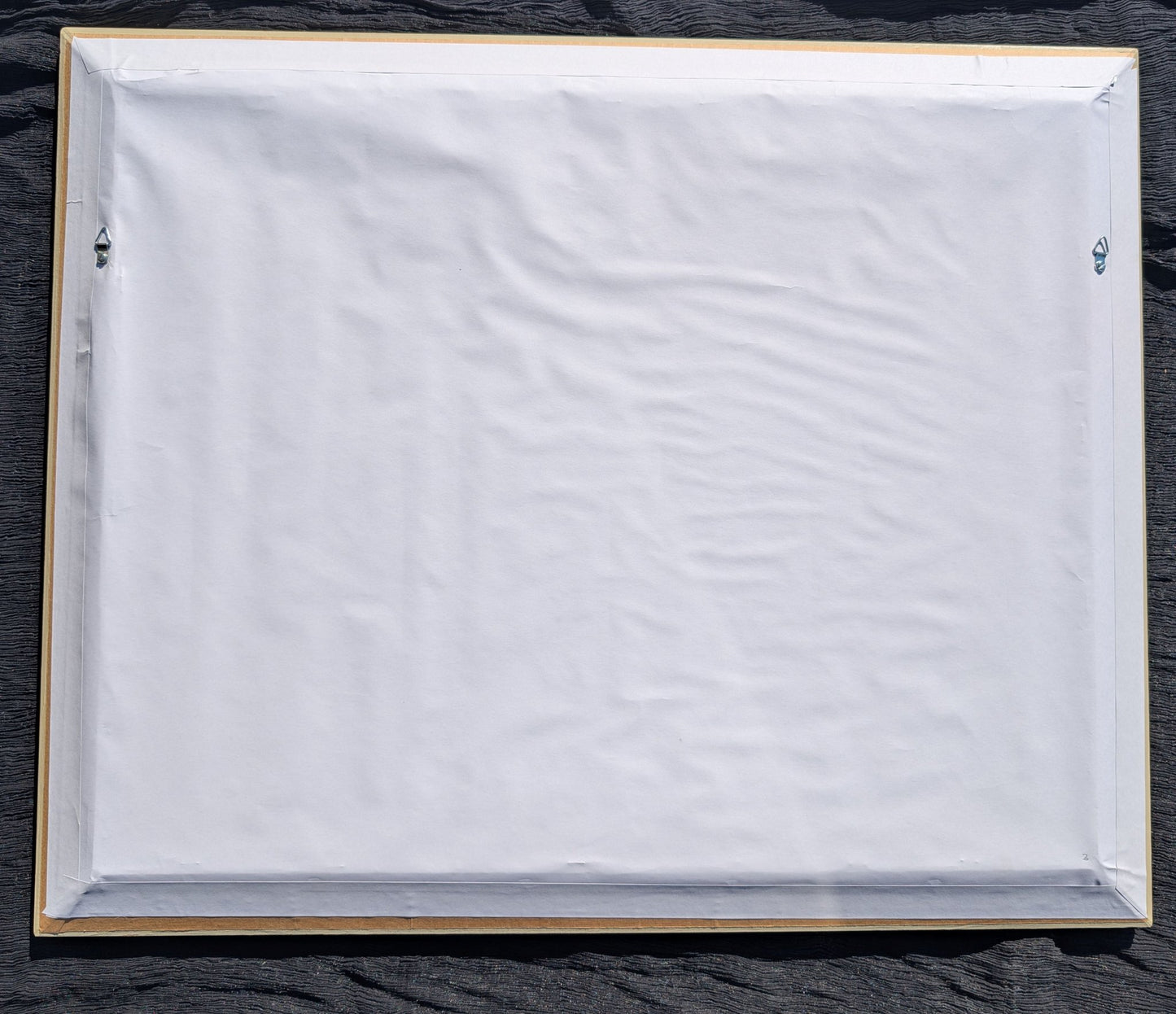 Framed Turner Flamingo Mirror Art | 1950s Mint Print | Glass Glazing | Frame with Minimal Wear - Framed Prints - Pink Flamingos