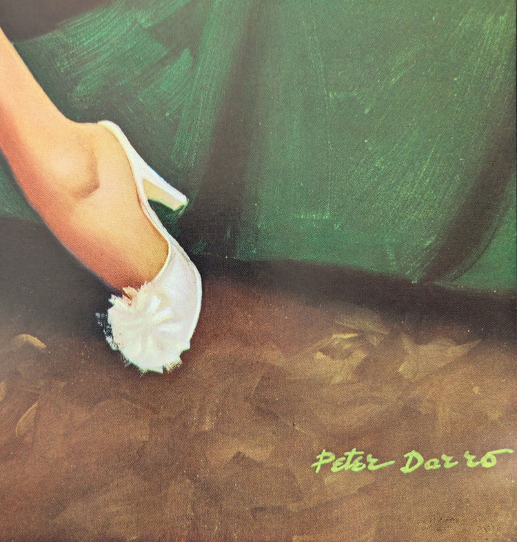 Night Owl by Peter Darro | 1940s-50s Style Pinup | 1980s Glossy Lithograph