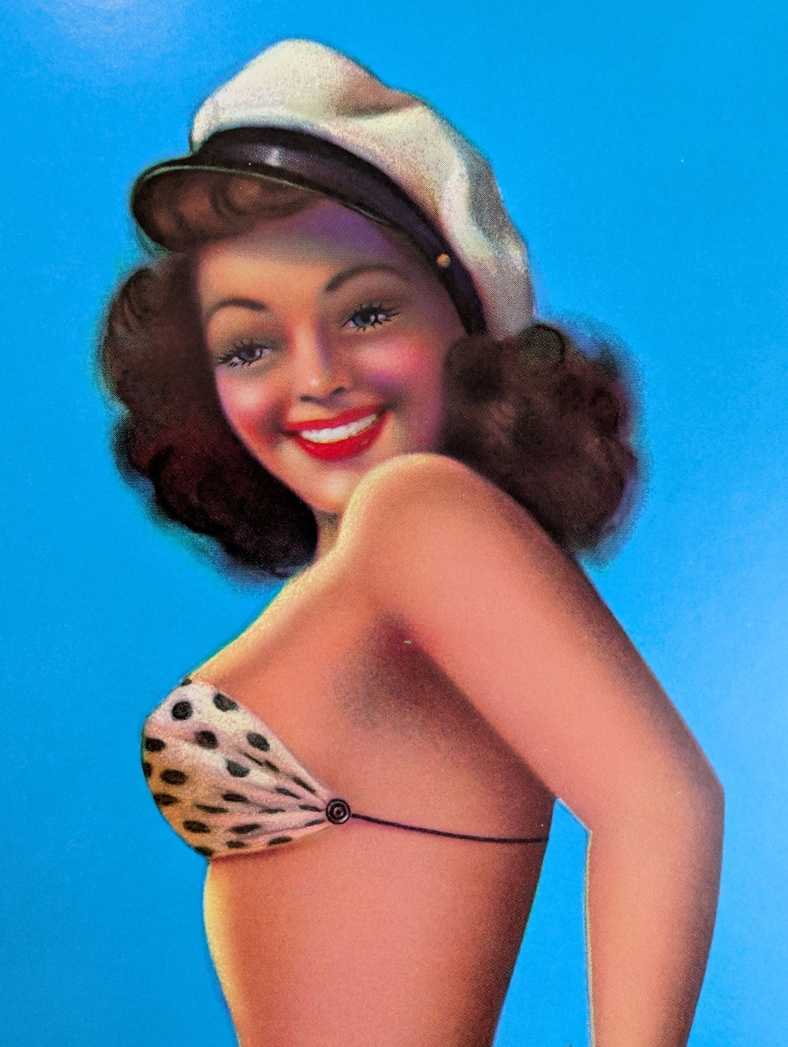 Sailors Ahoy by Billy DeVorss | 1940s - 50s Style Pinup | 1980s Glossy Lithograph - Lithograph - Pink Flamingos