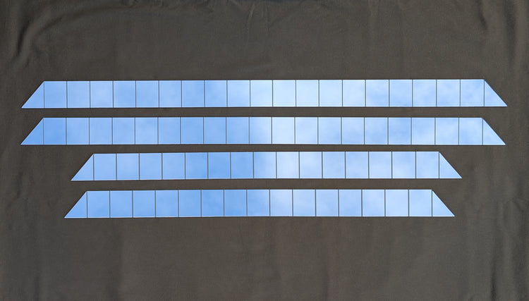 Authentic Turner Flamingo Frame Mirrors | Vintage Replacement Strips | Set or Single