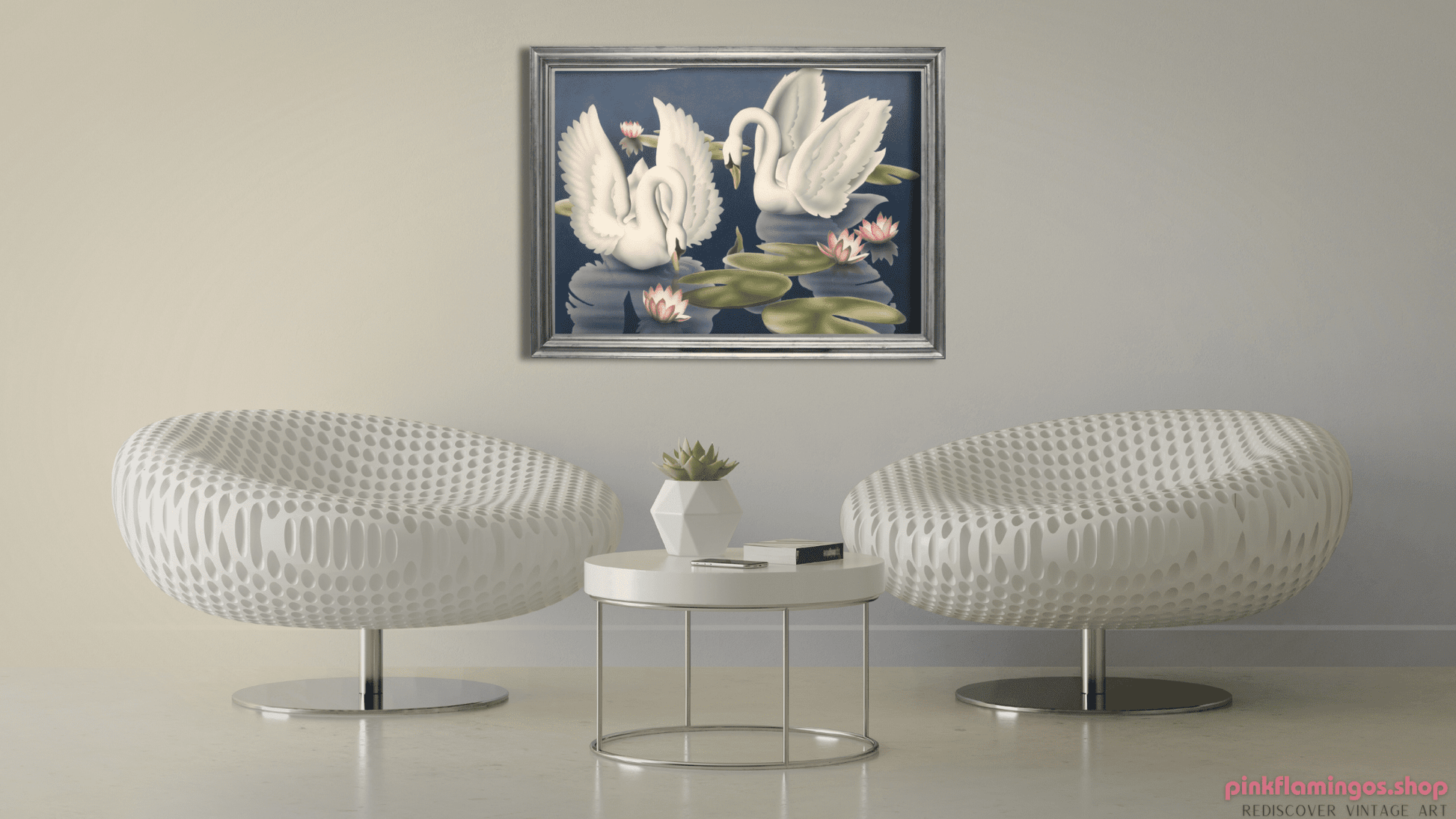 Turner Swans print display option