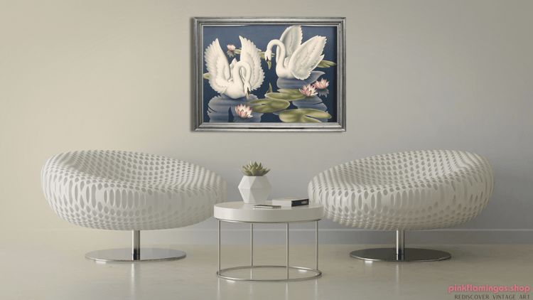 Turner Swans print display option